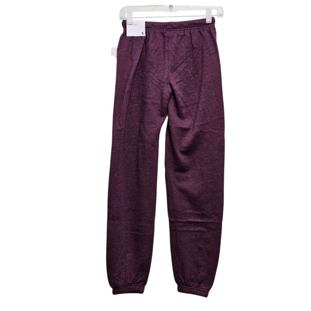 Aeropostale Sweatpants Womens Small Purple Joggers Logo Fleece Athleisure - Picture 2 of 11